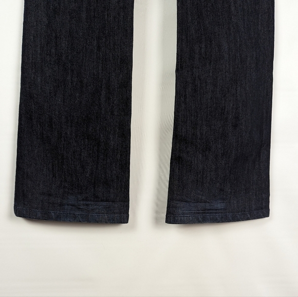 DL1961 Milano Bootcut Maternity Jeans 27 Dark Wash Denim Jean - Picture 8 of 16